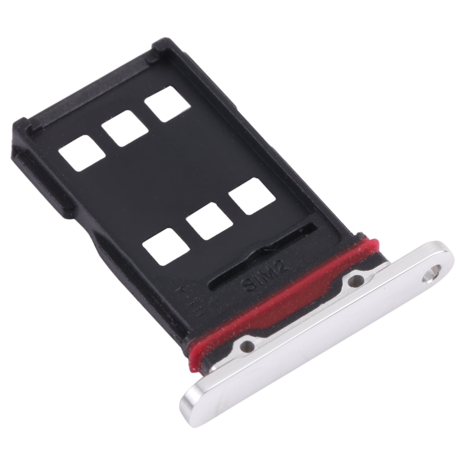 For Meizu 18 Pro SIM Card Tray + SIM Card Tray (Silver)