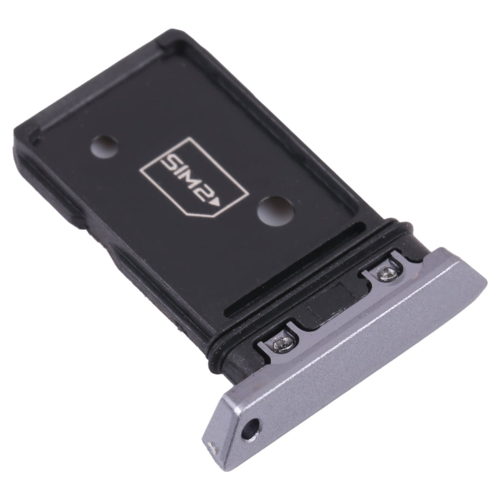 SIM Card Tray + SIM Card Tray for Xiaomi Black Shark 3 KLE-H0, KLE-A0 (Silver)