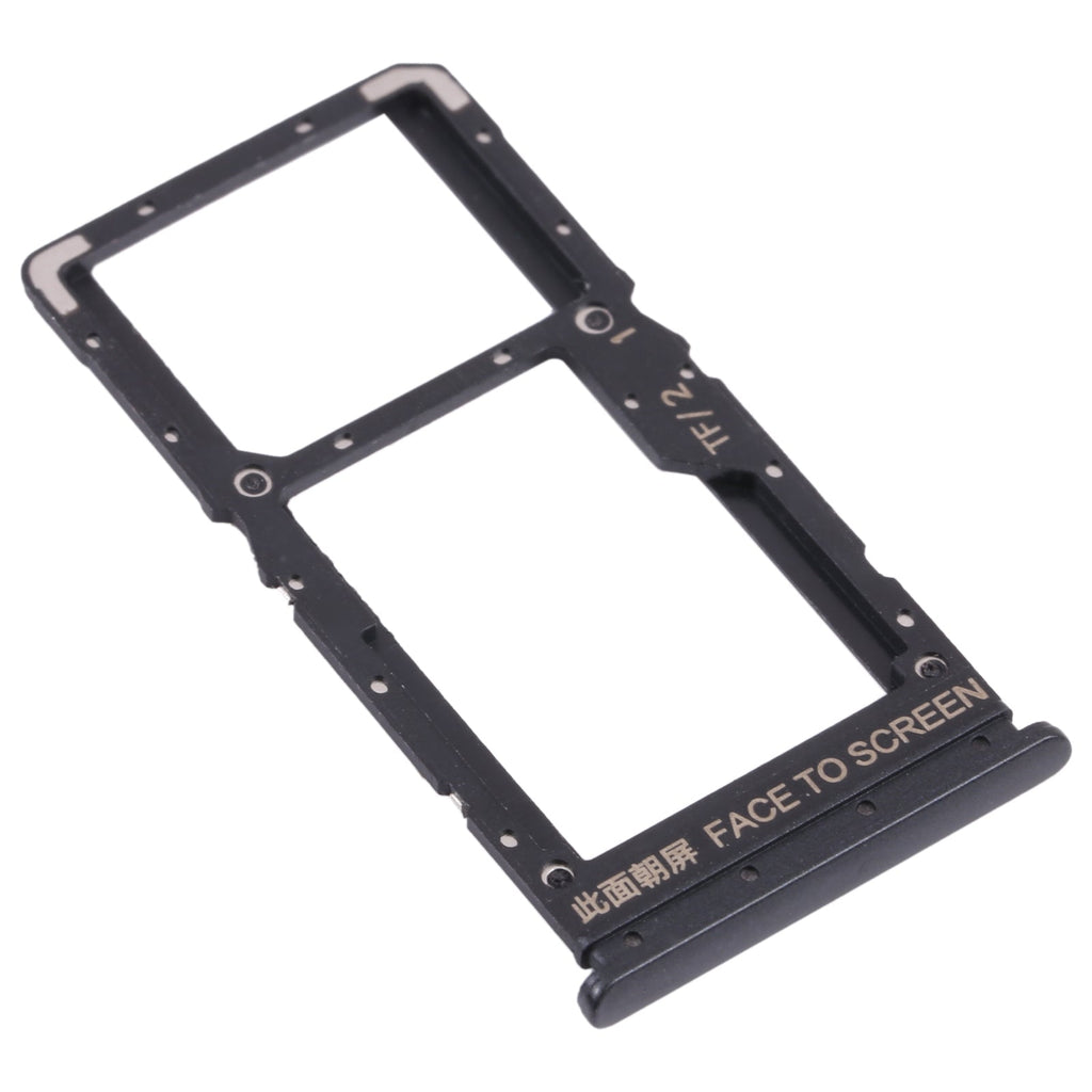 SIM Card Tray + SIM Card Tray / Micro SD Card Tray for Xiaomi Poco X3 GT 21061110AG (Black)