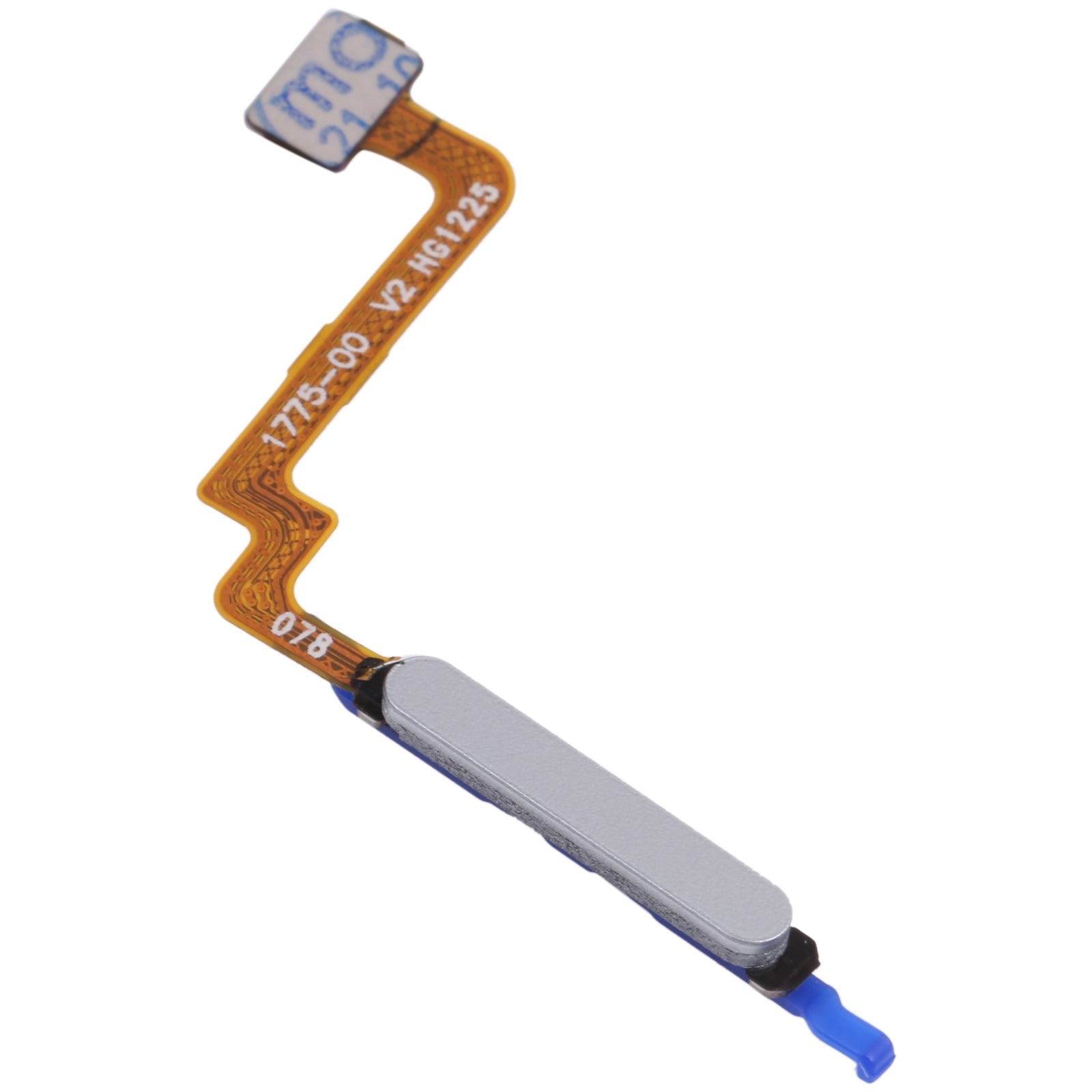 Fingerprint Sensor Flex Cable for Xiaomi Redmi Note 10 5G / Poco M3 Pro 5G / Redmi Note 10T 5G M2103K19G, M2103K19C(Silver)