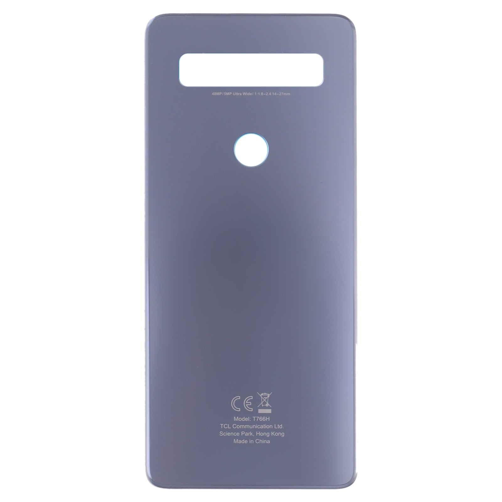 Original Battery Back Cover for TCL 10 SE T766H_EEA(Silver)