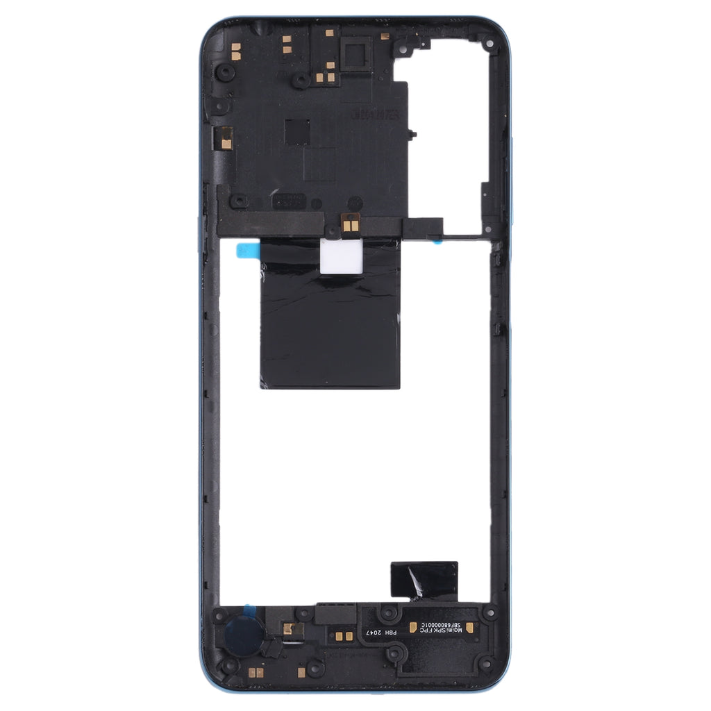 Original Middle Frame Bezel Plate for TCL 20L / 20 Lite T774H, T774B (Blue)