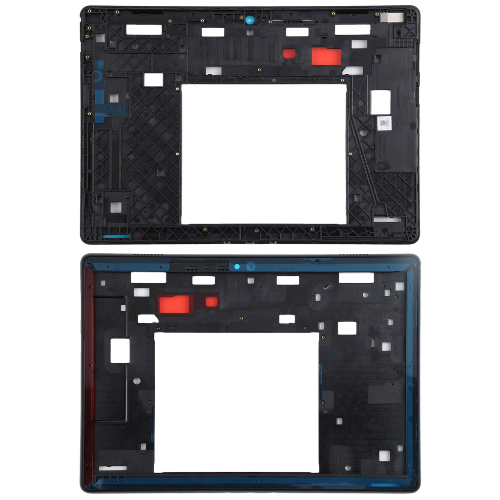 Original Front Housing LCD Frame Bezel Plate for Lenovo Tab M10 HD TB-X505 X505F TB-X505L X505 (Black)