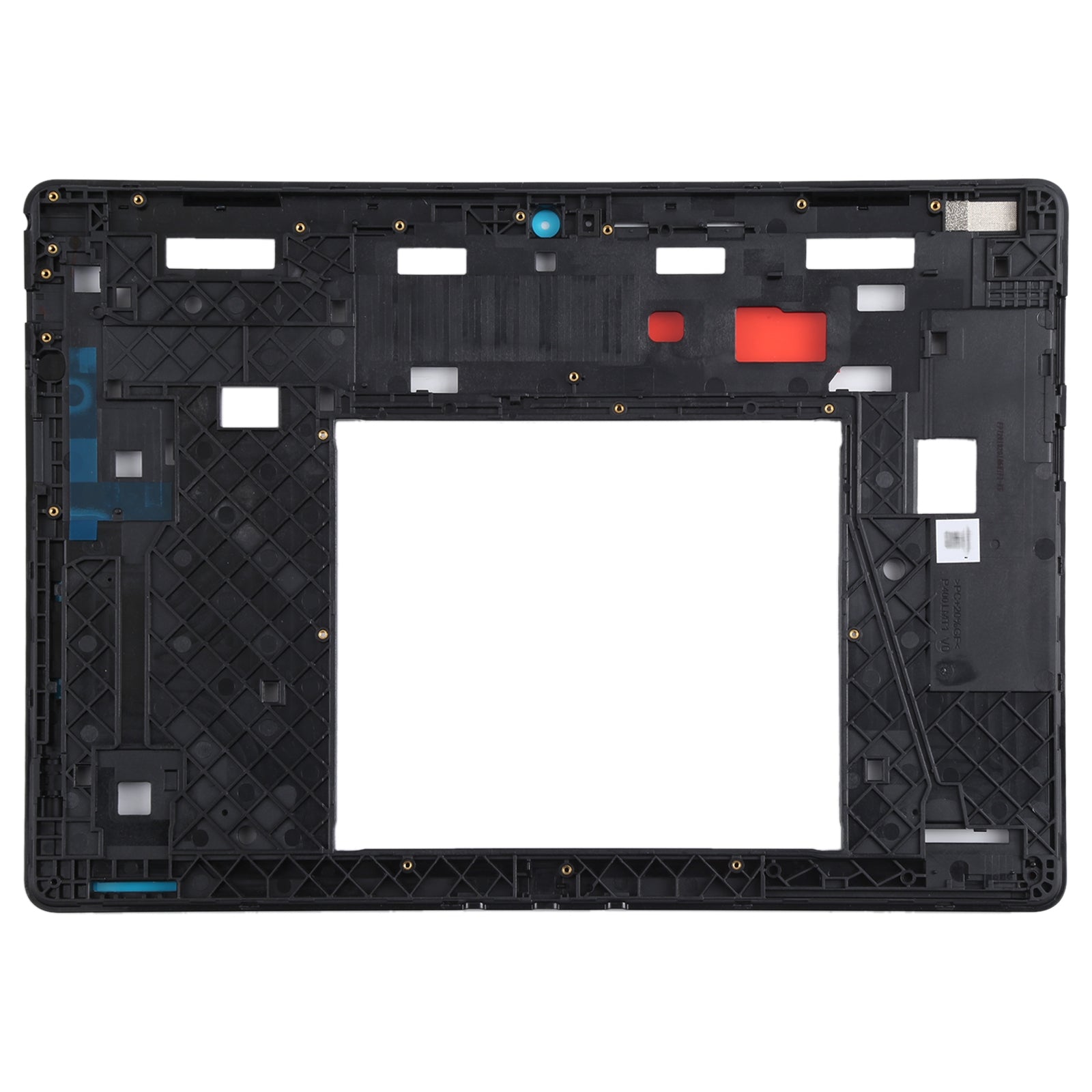 Original Front Housing LCD Frame Bezel Plate for Lenovo Tab M10 HD TB-X505 X505F TB-X505L X505 (Black)