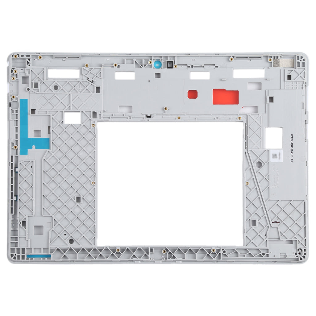 Original Front Housing LCD Frame Bezel Plate for Lenovo Tab M10 HD TB-X505 X505F TB-X505L X505 (White)