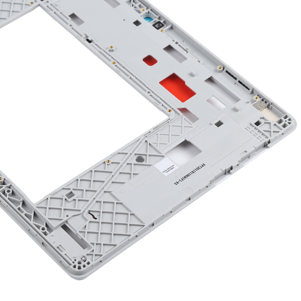 Original Front Housing LCD Frame Bezel Plate for Lenovo Tab M10 HD TB-X505 X505F TB-X505L X505 (White)