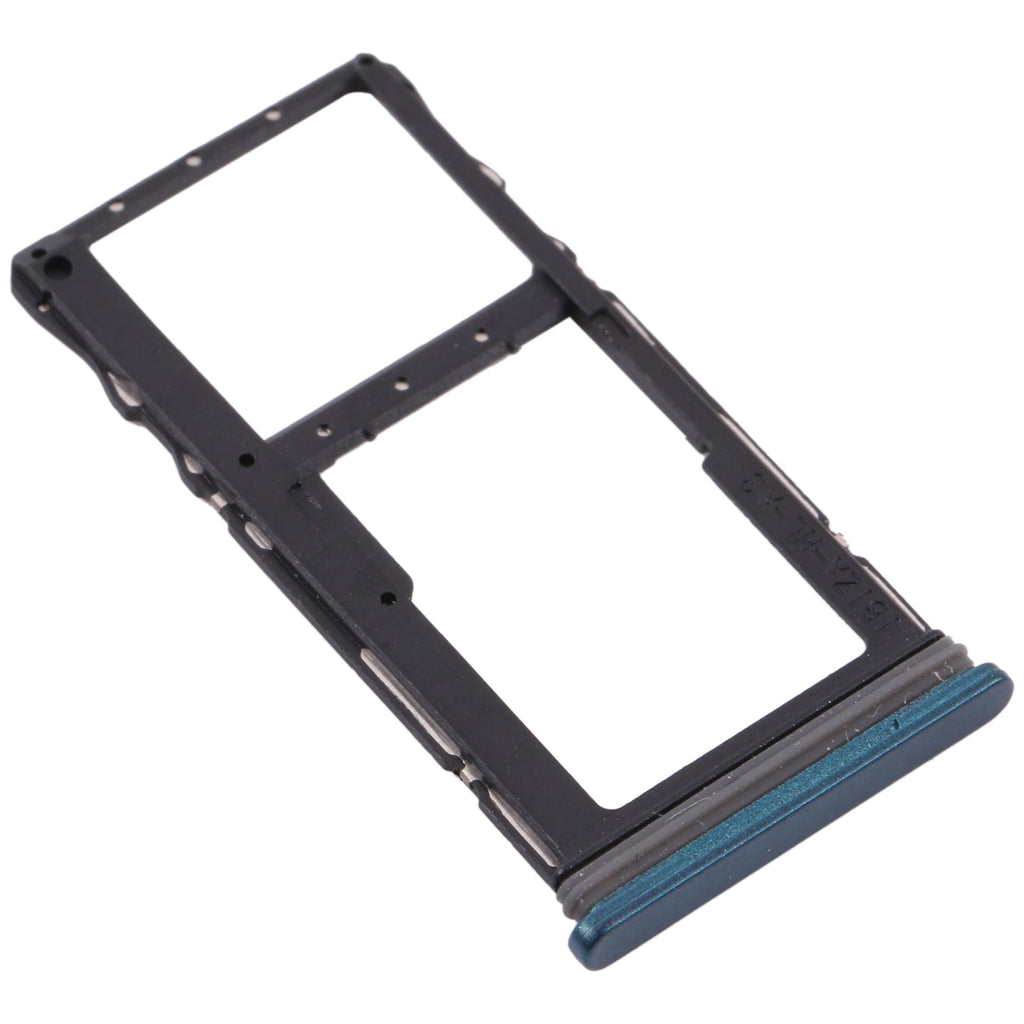 For Motorola Moto G50 SIM Card Tray + Micro SD Card Tray (Green)
