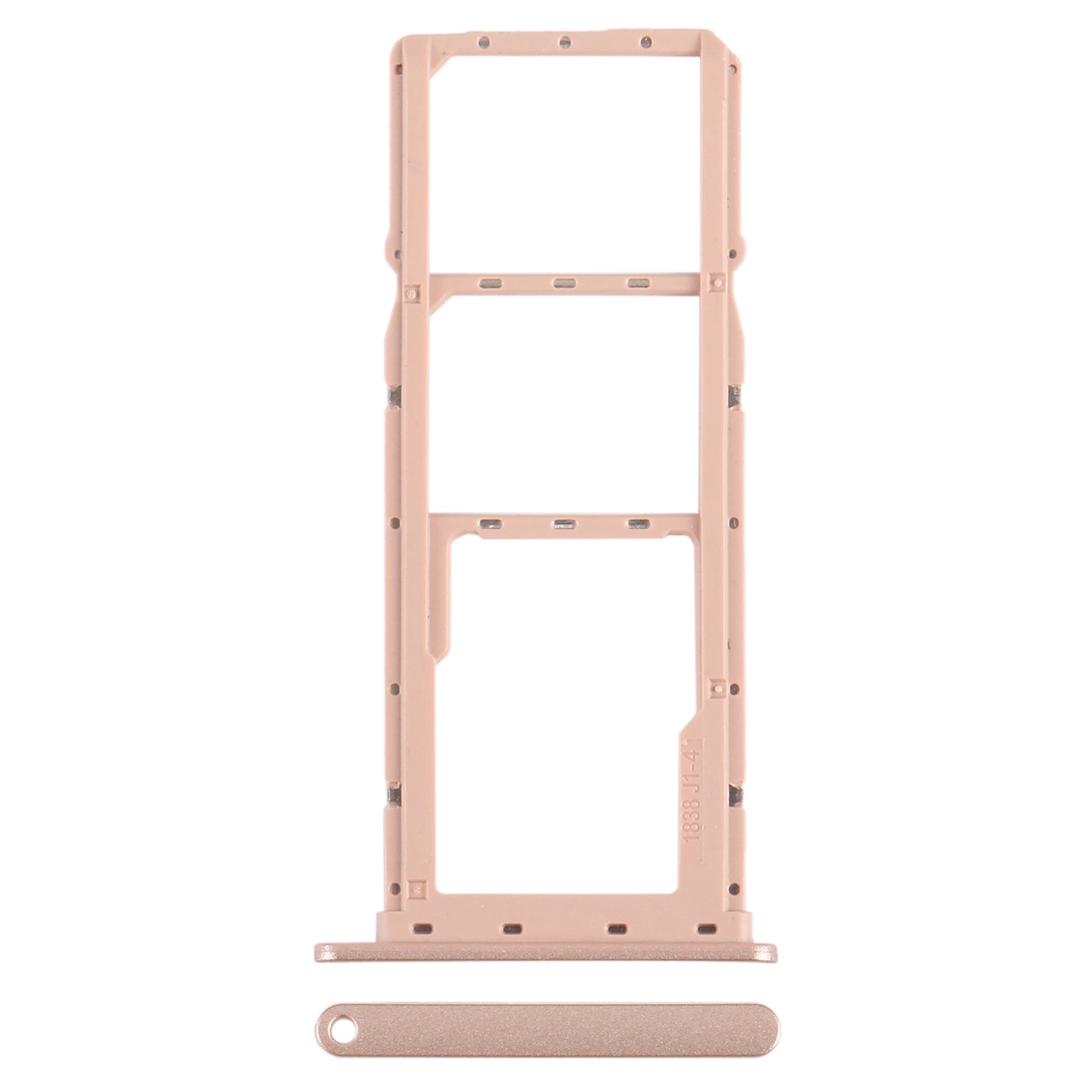 SIM Card Tray + SIM Card Tray + Micro SD Card Tray for Nokia 5.4 TA-1333 TA-1340 TA-1337 TA-1328 TA-1325 (Gold)