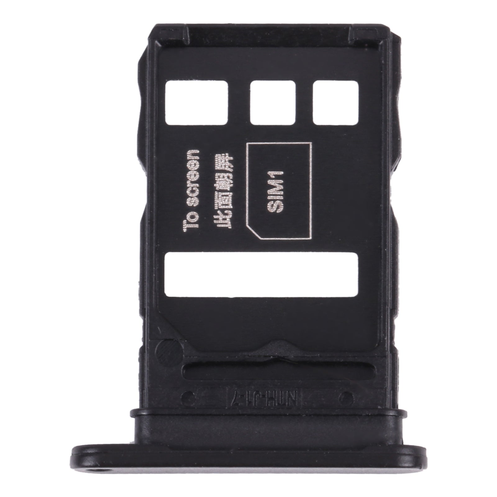 SIM Card Tray + SIM Card Tray for Honor 50 (Black)