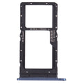 SIM Card Tray + SIM Card Tray / Micro SD Card Tray for Honor play 5T (Blue)
