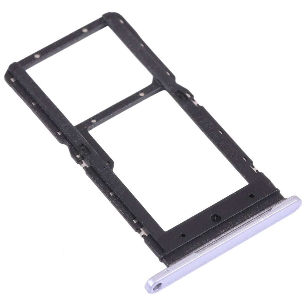 SIM Card Tray + SIM Card Tray / Micro SD Card Tray for Honor play 5T (Purple)