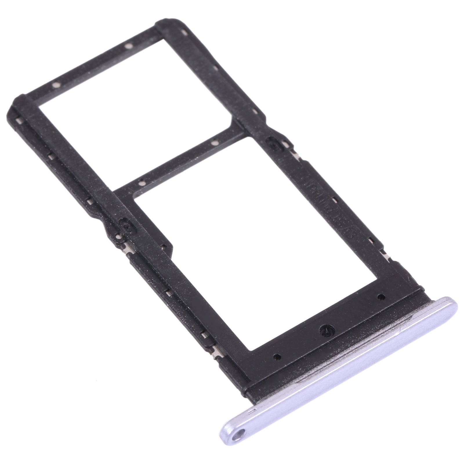 SIM Card Tray + SIM Card Tray / Micro SD Card Tray for Honor play 5T (Purple)
