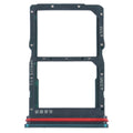 SIM Card Tray + NM Card Tray for Huawei nova 7 SE 5G Youth (Green)