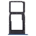 SIM Card Tray + SIM Card Tray / Micro SD Card Tray for Huawei Enjoy 20 5G (Blue)