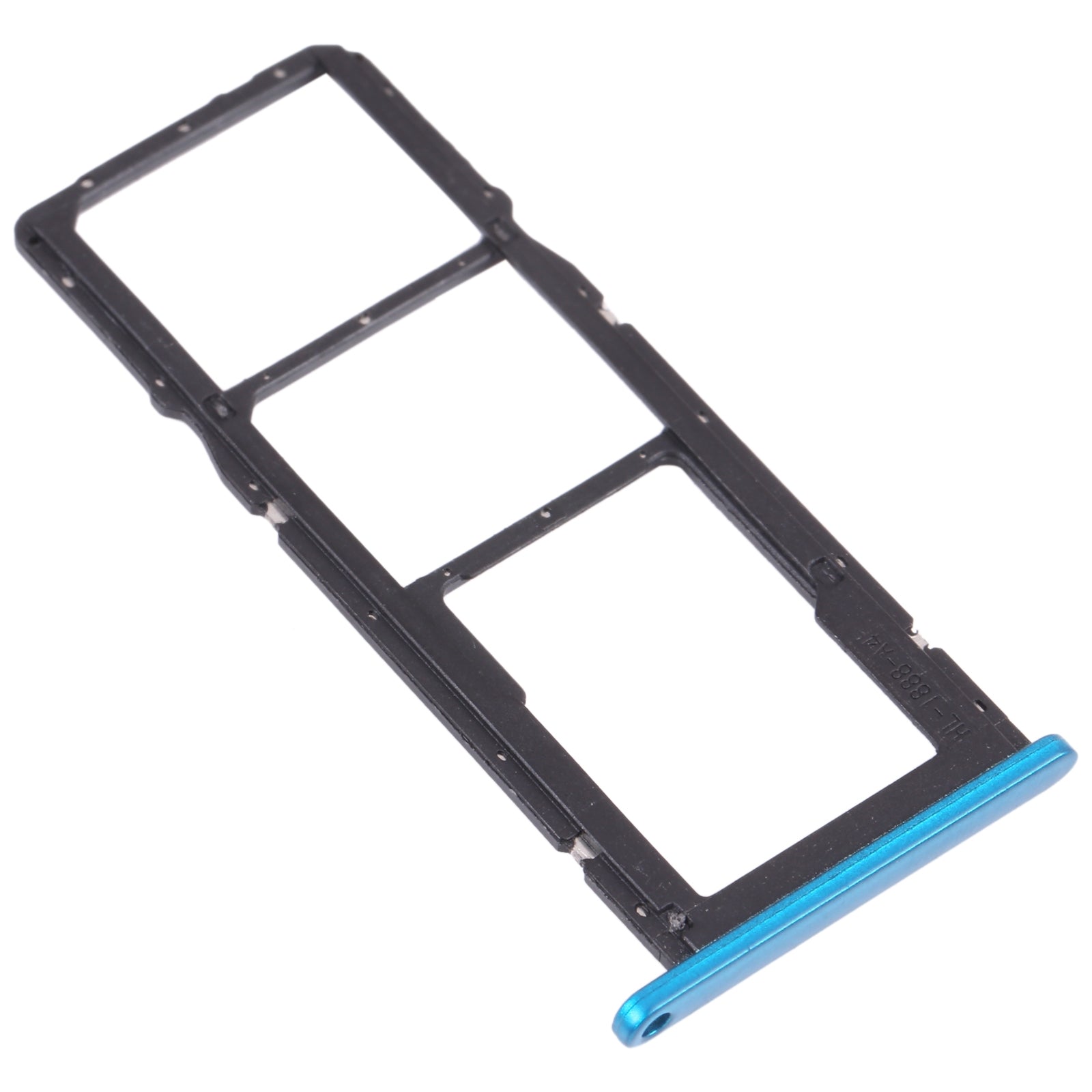 SIM Card Tray + SIM Card Tray + Micro SD Card Tray for Honor 9A(Green)