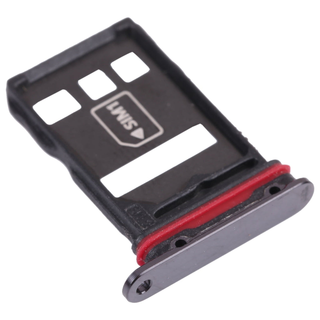 SIM Card Tray + NM Card Tray for Huawei Mate 30E Pro 5G (Black)