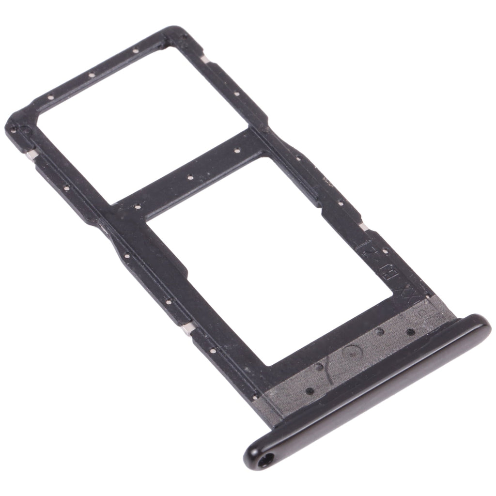 SIM Card Tray + SIM Card Tray / Micro SD Card Tray for Huawei P Smart (2019) (Black)