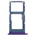 SIM Card Tray + SIM Card Tray / Micro SD Card Tray for Huawei P Smart (2019)(Purple)