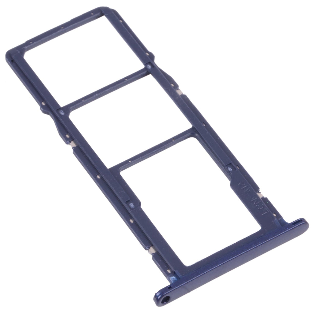 SIM Card Tray + SIM Card Tray + Micro SD Card Tray for Huawei Y5 lite (2018) (Blue)