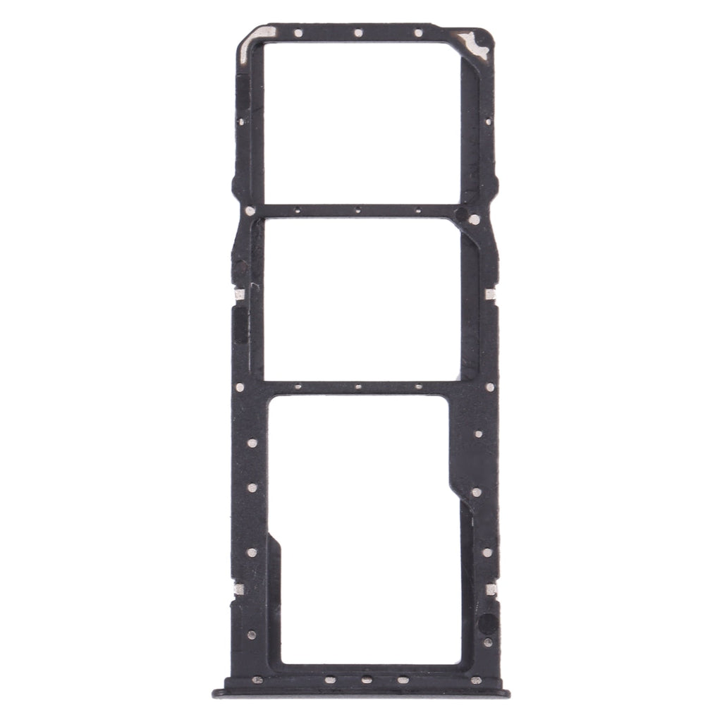 SIM Card Tray + SIM Card Tray + Micro SD Card Tray for Huawei Y9 (2018) (Black)