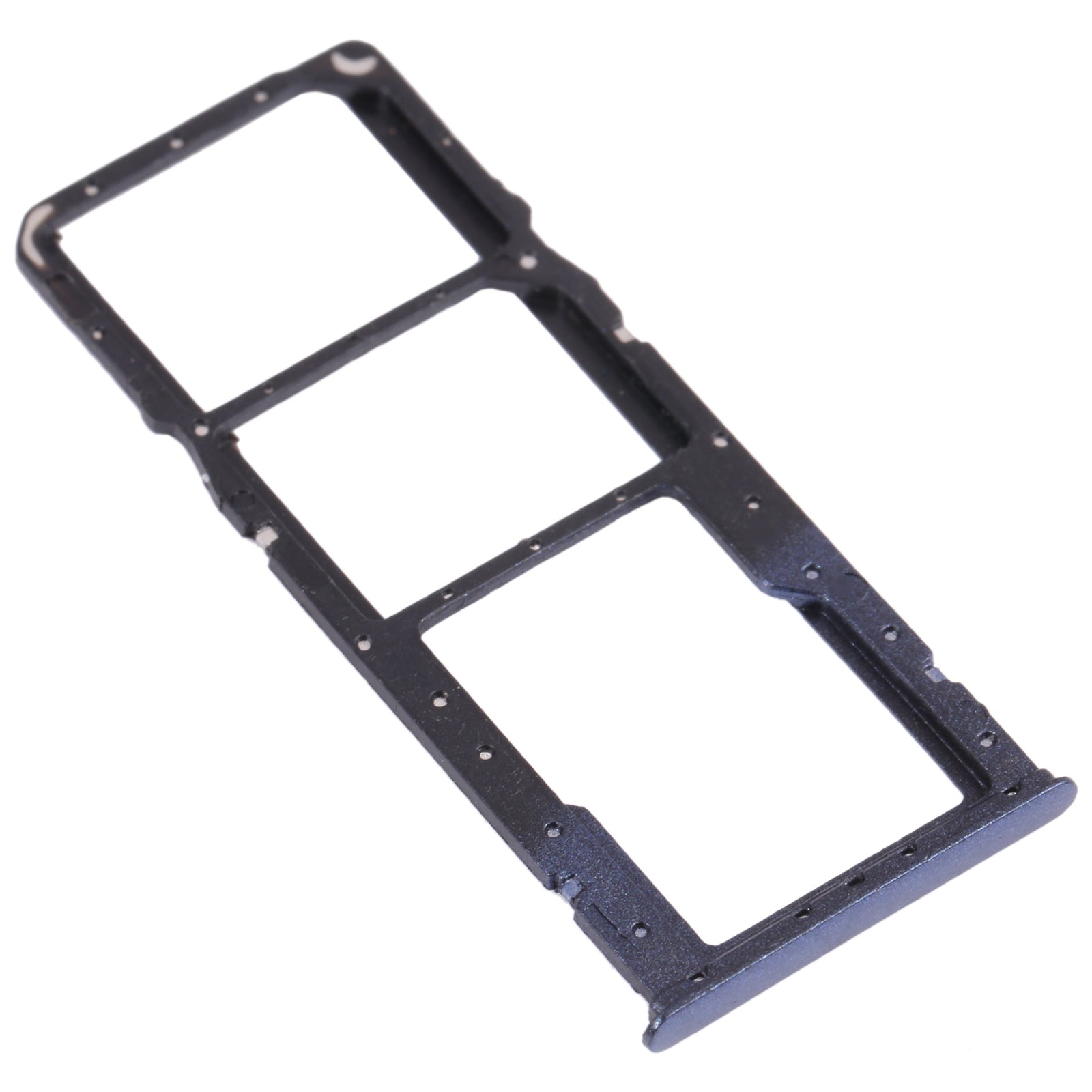 SIM Card Tray + SIM Card Tray + Micro SD Card Tray for Huawei Y9 (2018)(Blue)