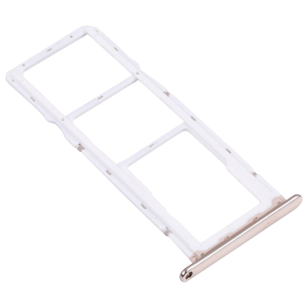 SIM Card Tray + SIM Card Tray + Micro SD Card Tray for Huawei Enjoy 8e (Silver)
