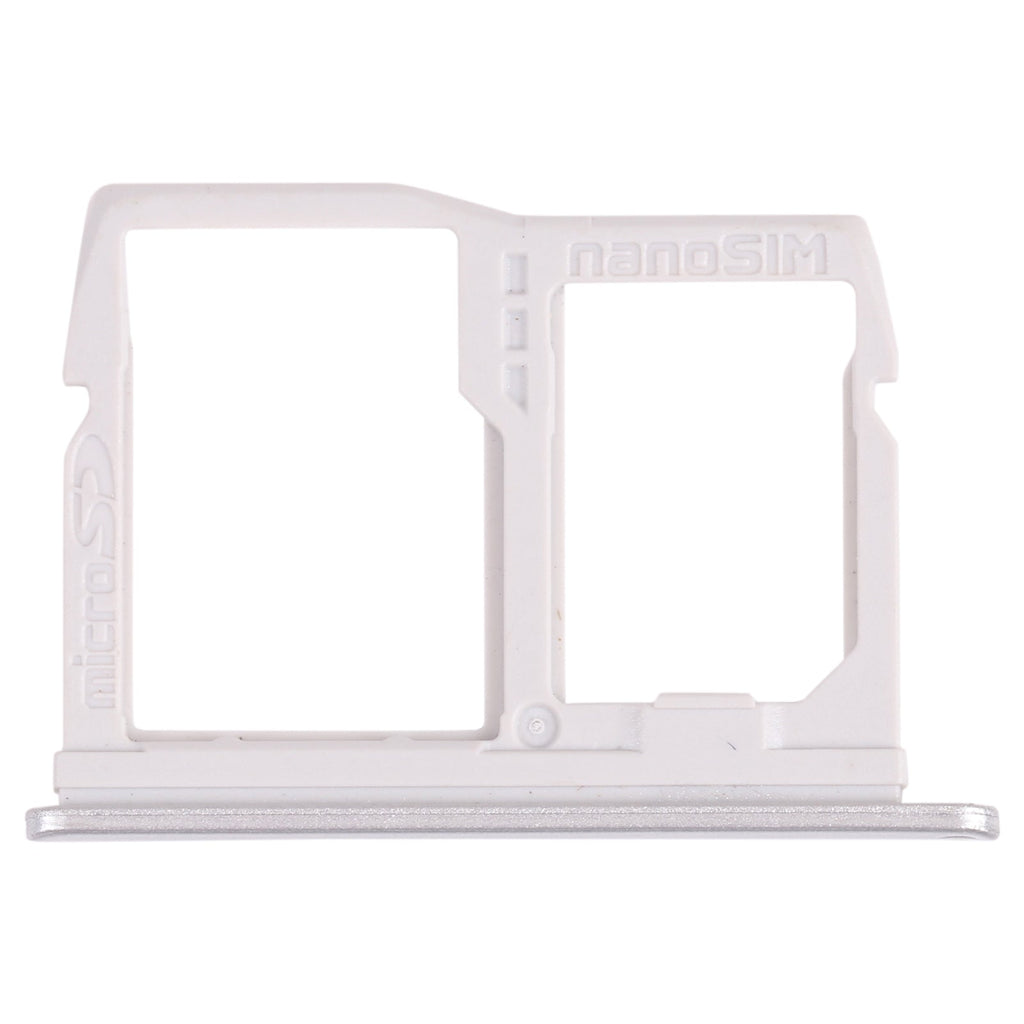 Nano SIM Card Tray + Micro SD Card Tray for LG K31 LM-K300Q, LMK300, LGL355DL (Silver)