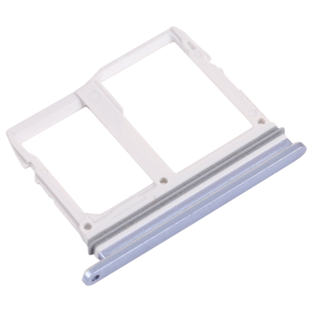 Nano SIM Card Tray + Nano SIM Card Tray / Micro SD Card Tray for LG Wing 5G LMF100N, LM-F100N, LM-F100V, LM-F100 (Blue)