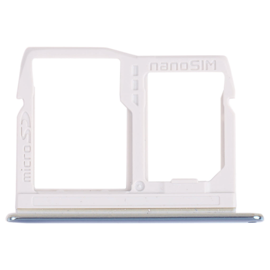 Nano SIM Card Tray + Micro SD Card Tray for LG Stylo 6 / K71 LMQ730HA, LM-Q730HA, LMQ730TM, LM-Q730TM (Blue)