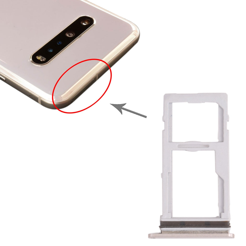 SIM Card Tray + SIM Card Tray for LG V60 ThinQ 5G / V60 ThinQ 5G UW LM-V600, LM-V600VML, LMV600VML (Gold)