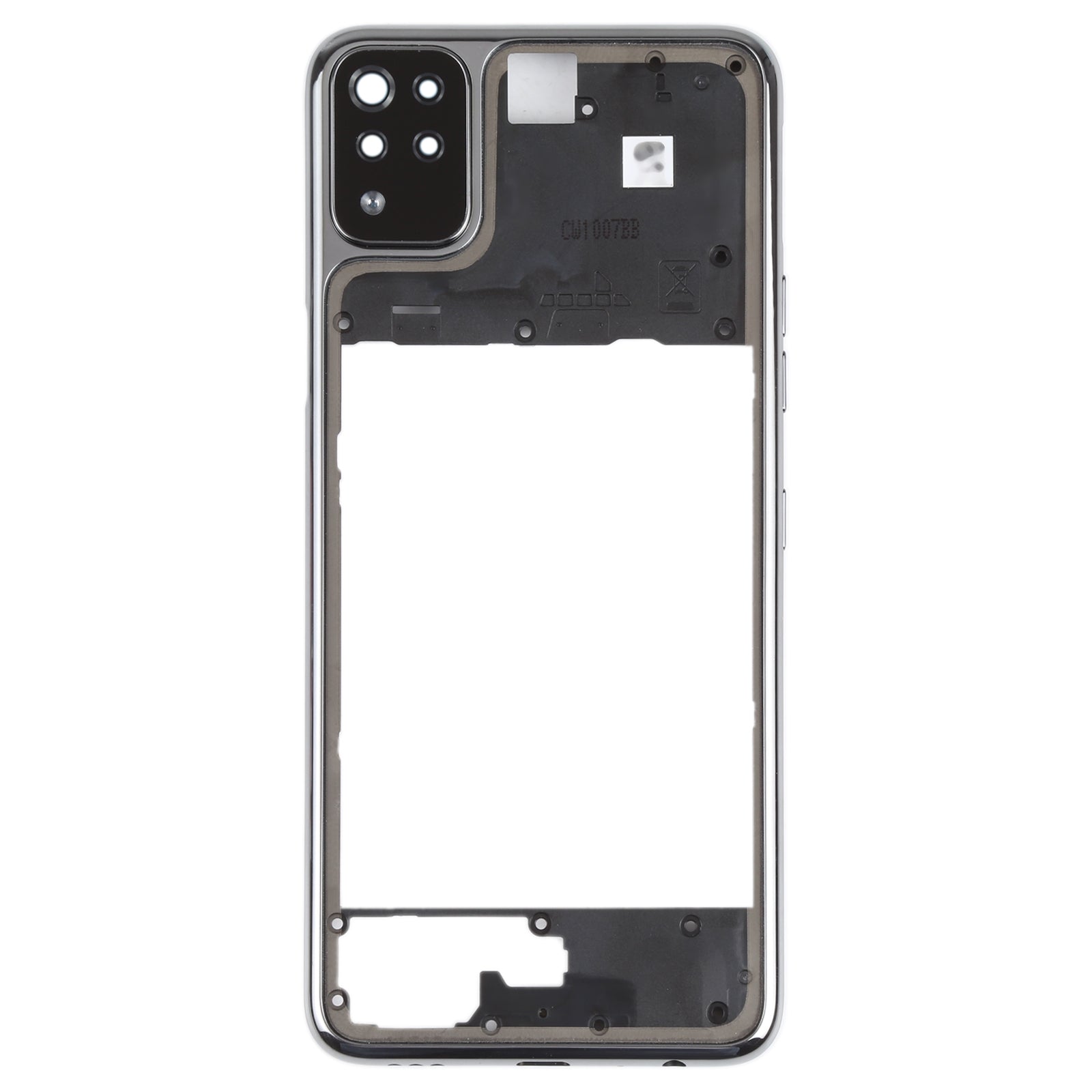 Middle Frame Bezel Plate for LG K42 / K52 (Brazil) (Silver)