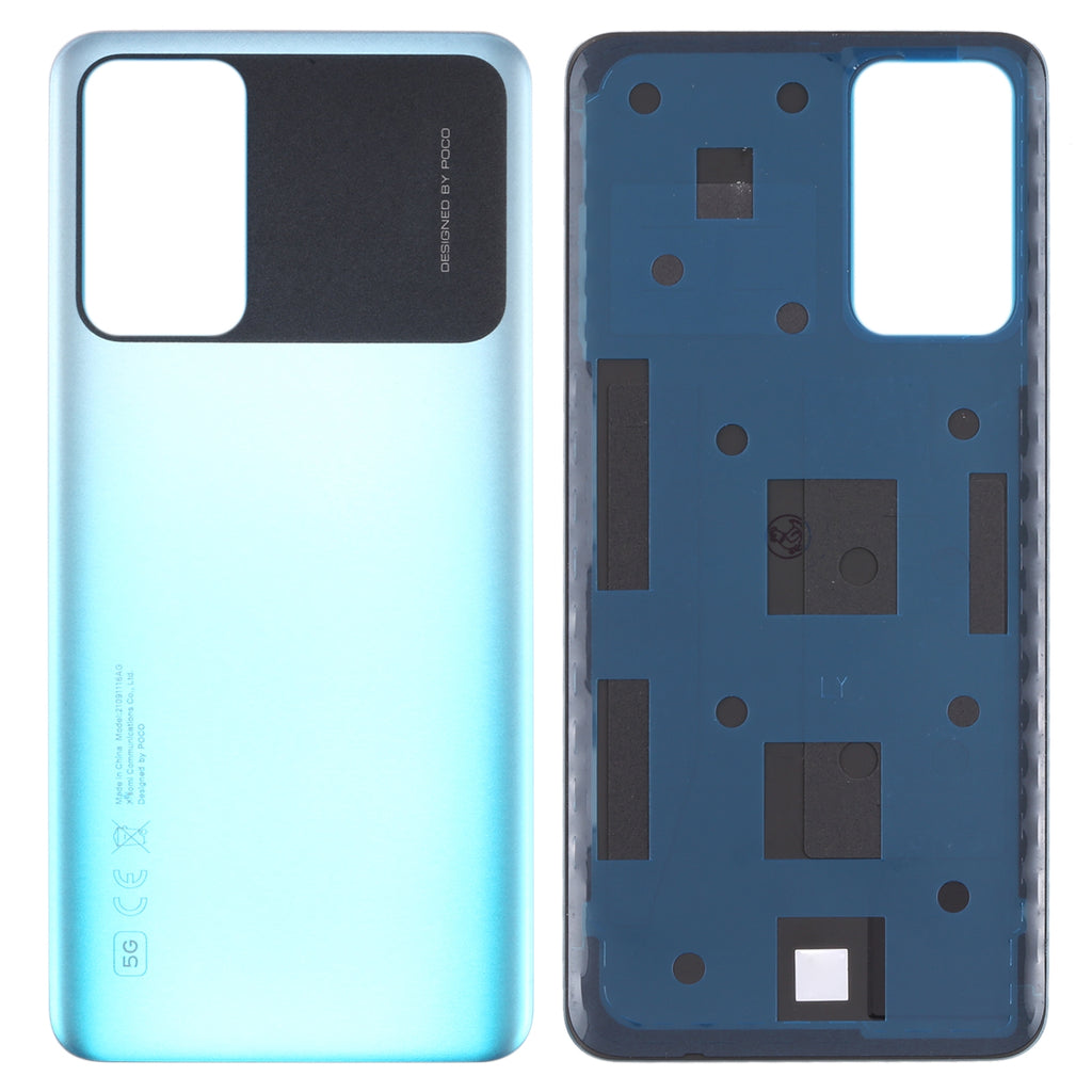 Original Battery Back Cover for Xiaomi Poco M4 Pro 5G(Blue)