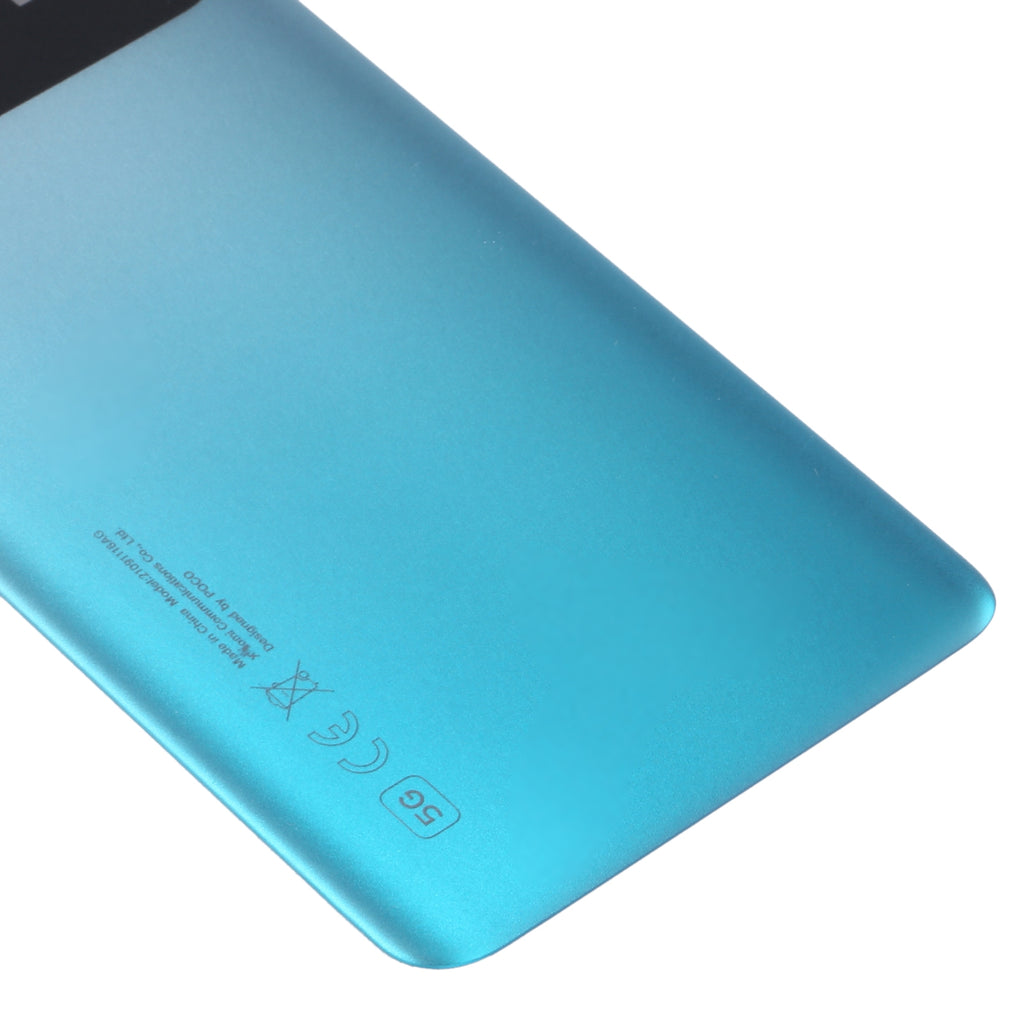 Original Battery Back Cover for Xiaomi Poco M4 Pro 5G(Blue)