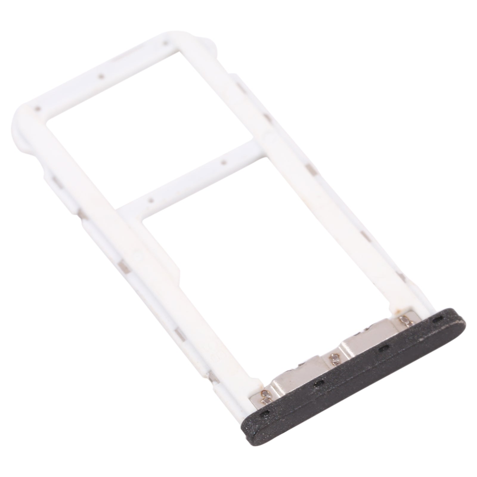 SIM Card Tray + SIM Card Tray / Micro SD Card Tray for ZTE Blade V9 Vita (Black)