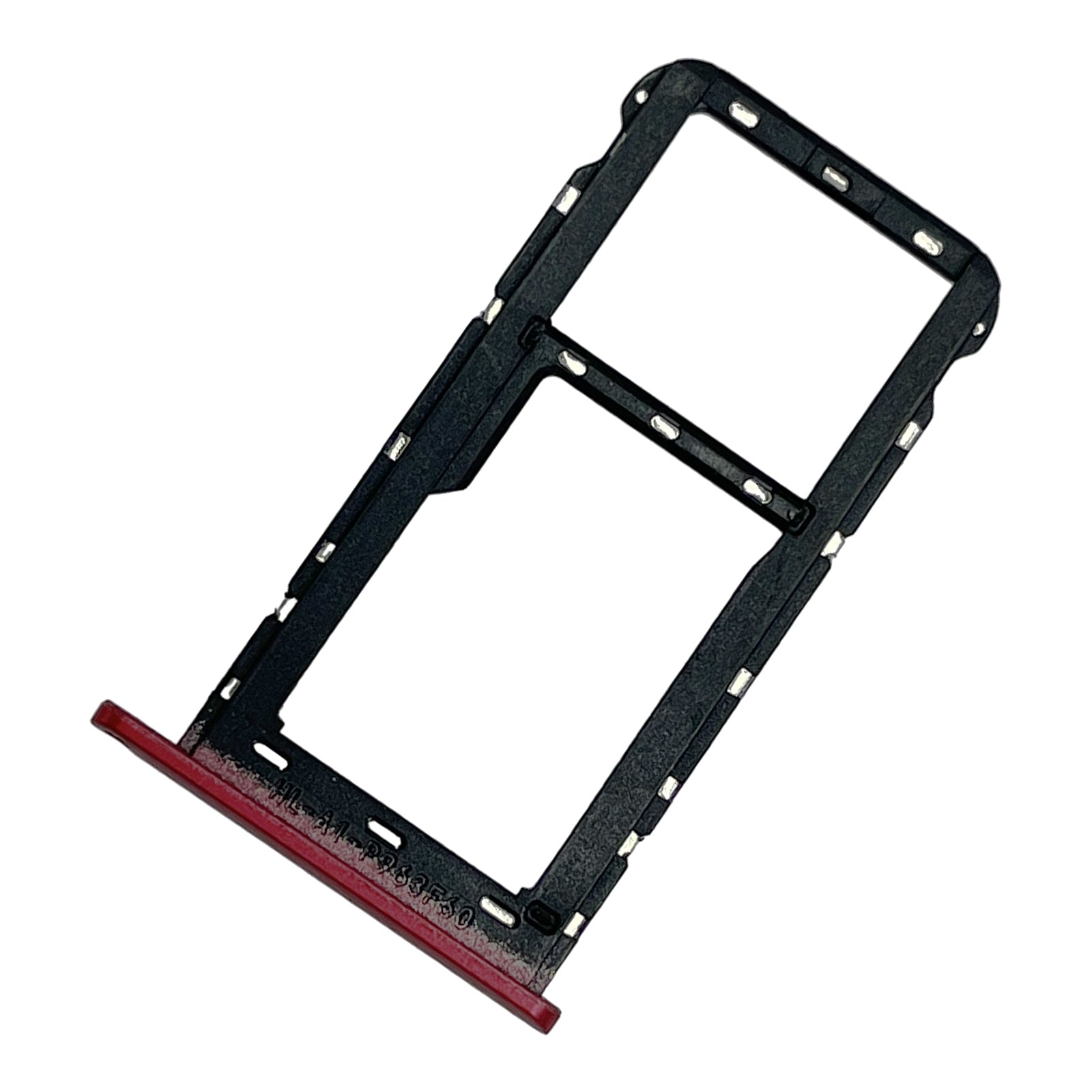 SIM Card Tray + Micro SD Card Tray for ZTE Blade A51 (Red)