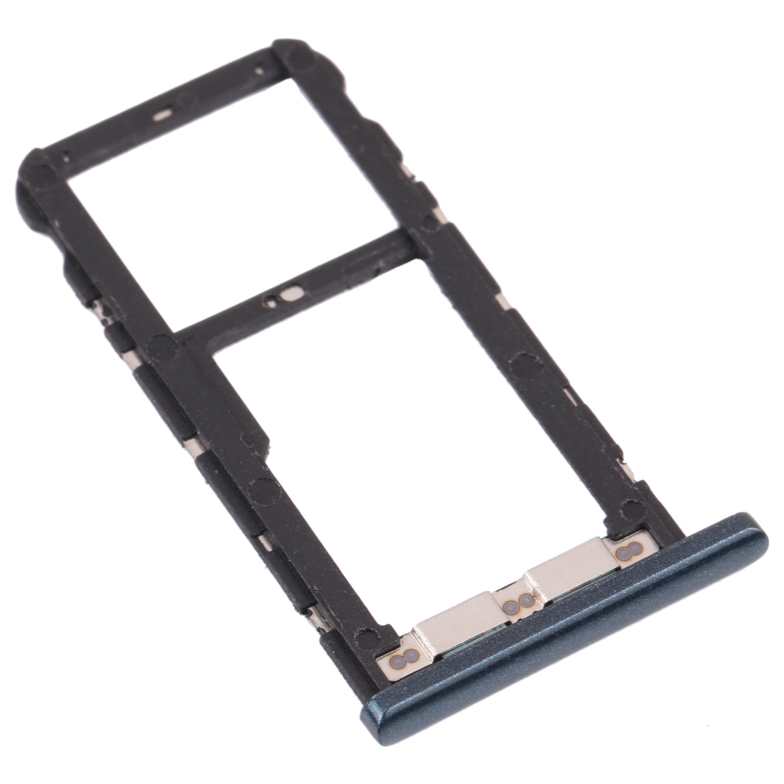 SIM Card Tray + SIM Card Tray / Micro SD Card Tray for ZTE Blade V10 Vita (Green)