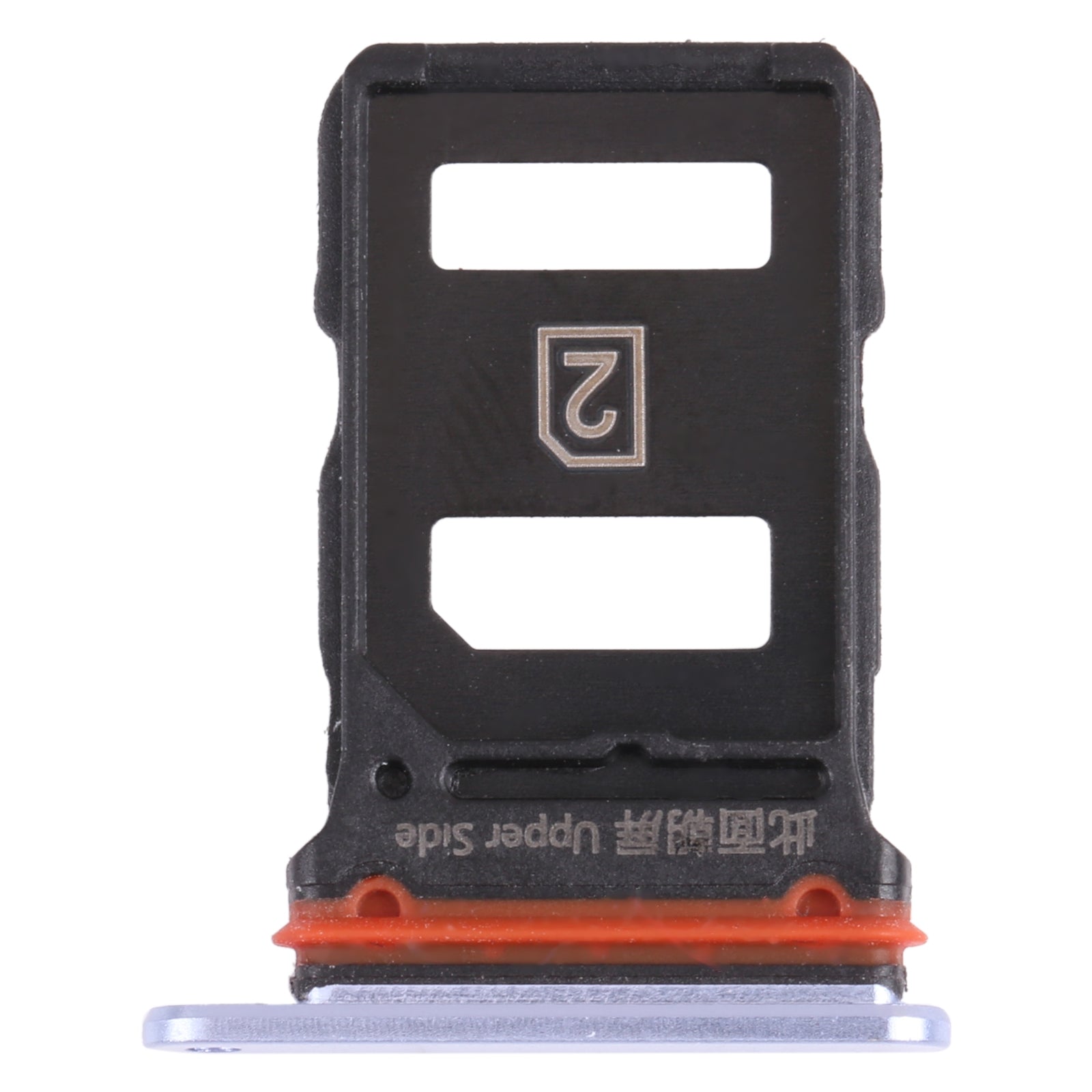 For vivo iQOO 3 5G SIM Card Tray + SIM Card Tray (Silver)