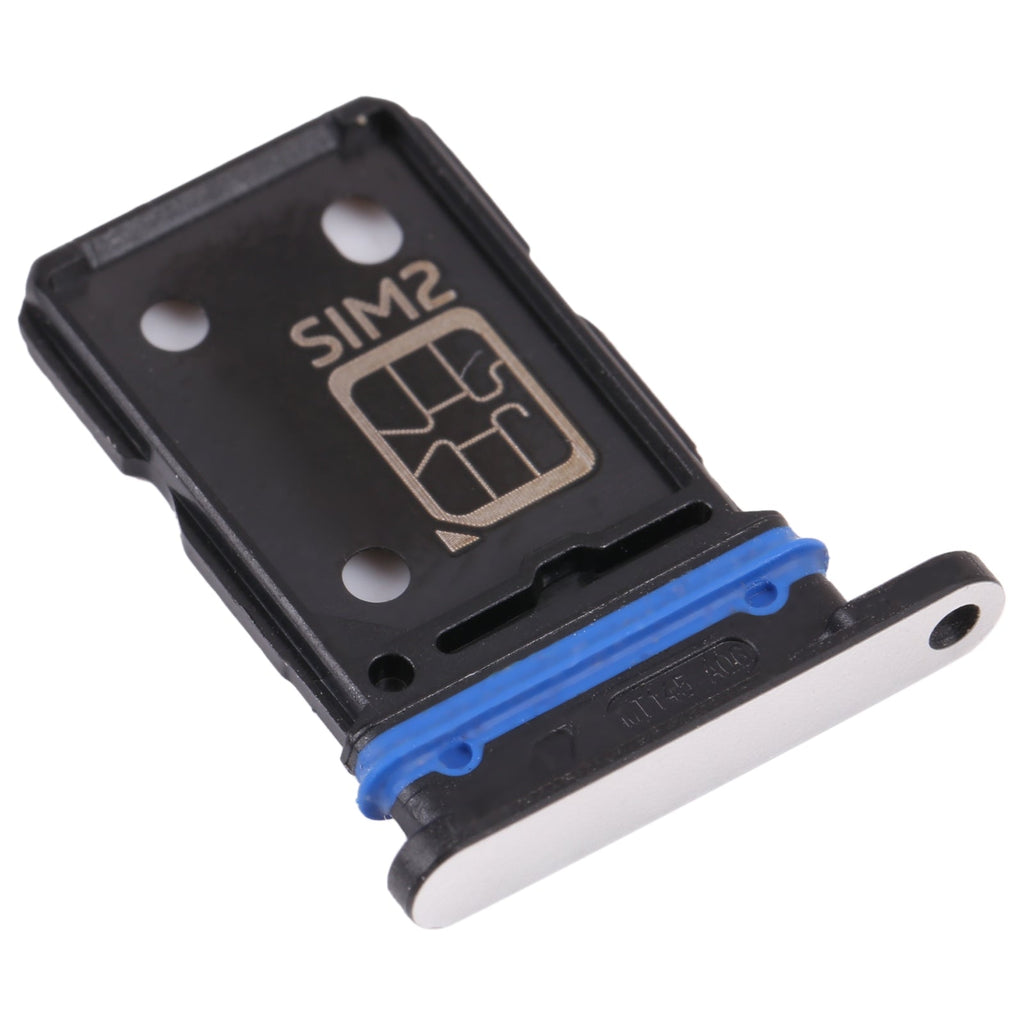 For vivo X70 V2133A V2104 SIM Card Tray + SIM Card Tray (Silver)