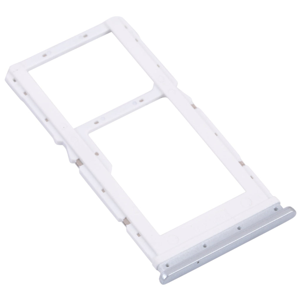 SIM Card Tray + SIM Card Tray / Micro SD Card Tray for Xiaomi Redmi Note 11 (China) 21091116AC / Redmi Note 11T 5G / Poco M4 Pro 5G 21091116AG, MZB0BGVIN(Silver)
