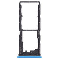For vivo Y20a / Y20 2021 SIM Card Tray + SIM Card Tray + Micro SD Card Tray (Blue)