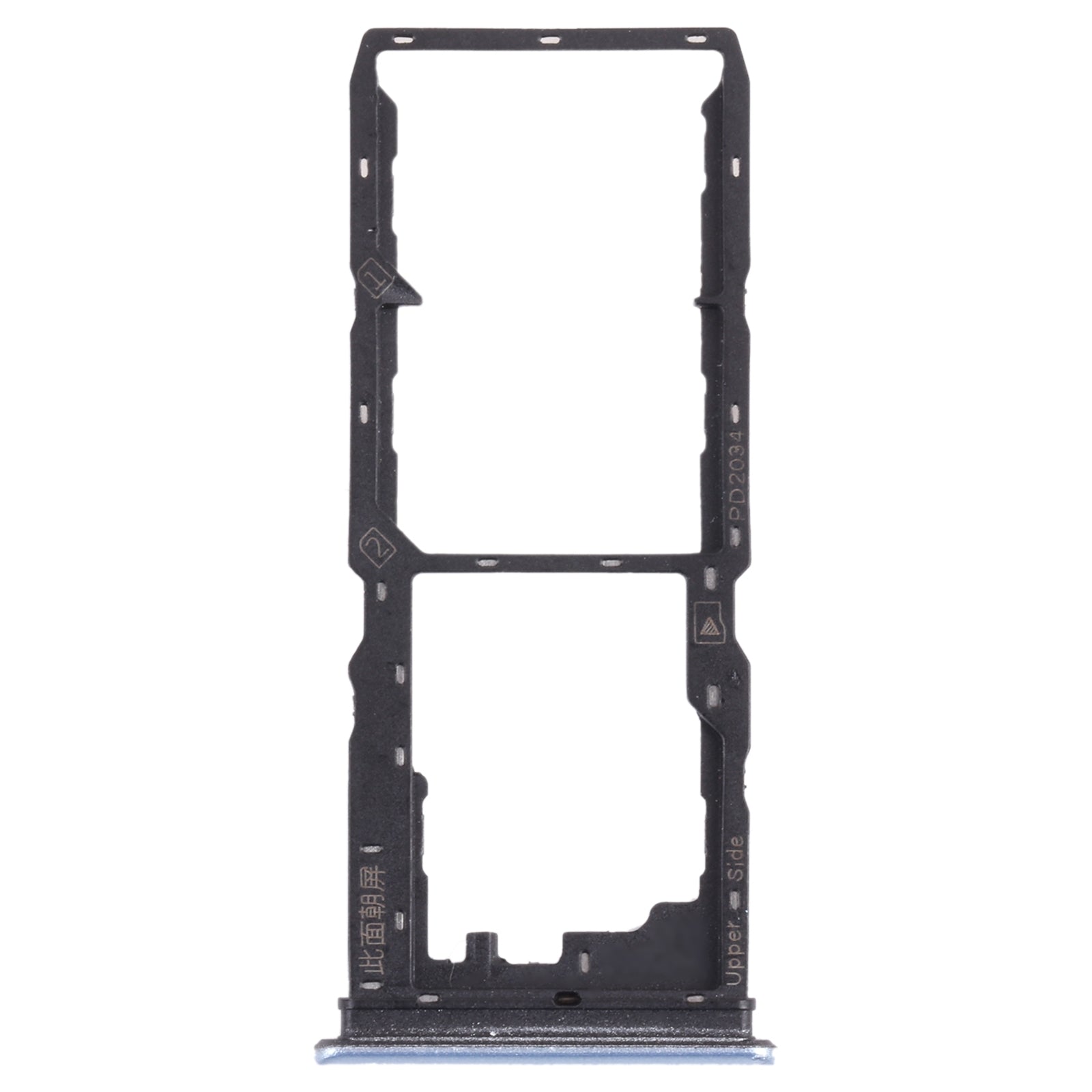 For vivo Y20a / Y20 2021 SIM Card Tray + SIM Card Tray + Micro SD Card Tray (White)