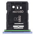 Original SIM Card Tray + SIM Card Tray / Micro SD Card Tray for Sony Xperia 10 III(Blue)