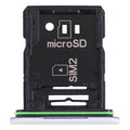 Original SIM Card Tray + SIM Card Tray / Micro SD Card Tray for Sony Xperia 10 III(White)