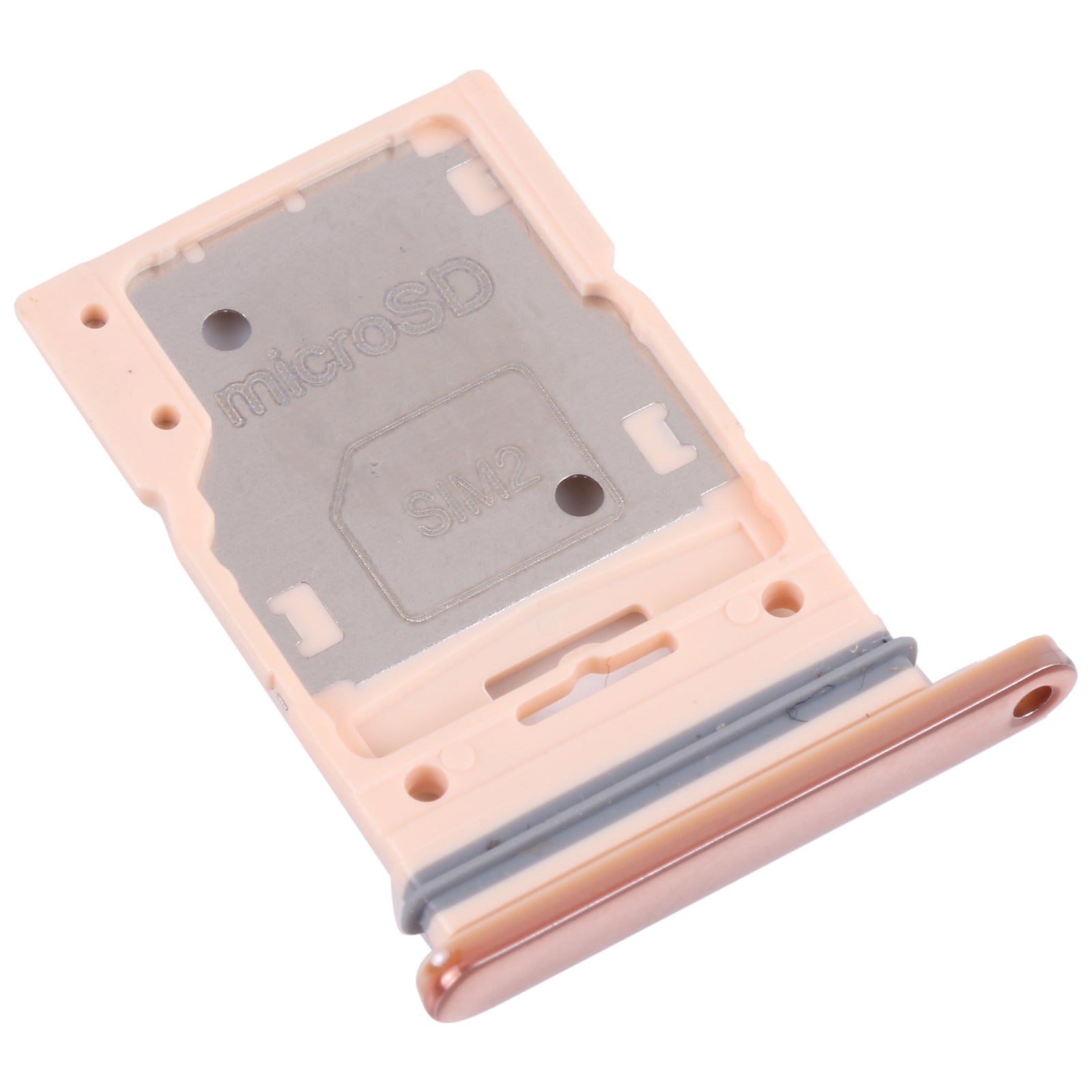 For Samsung Galaxy A53 5G SM-A536B Original SIM Card Tray + SIM Card Tray / Micro SD card tray (Gold)