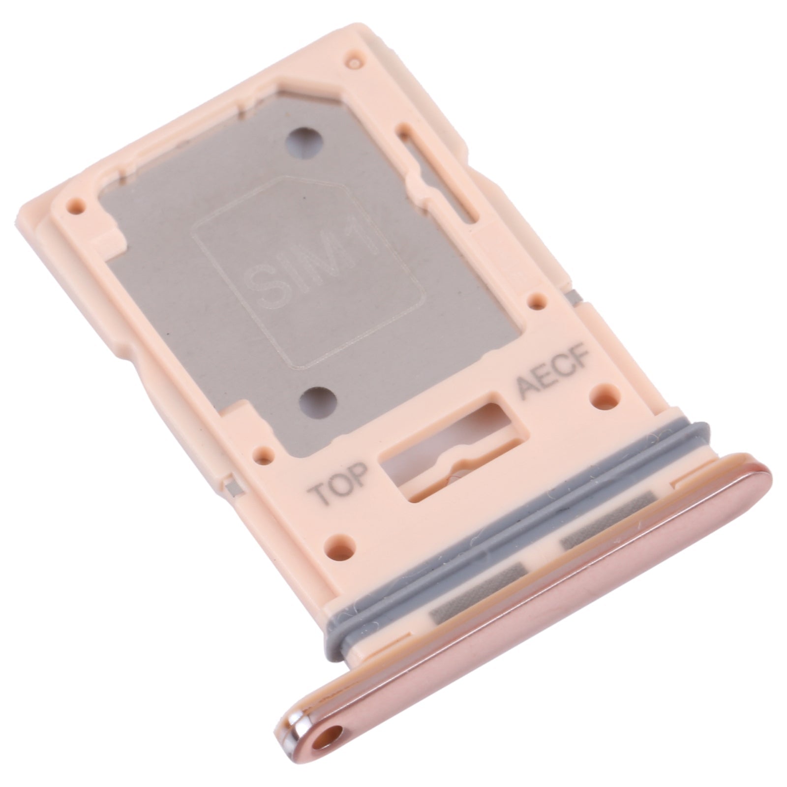 For Samsung Galaxy A53 5G SM-A536B Original SIM Card Tray + SIM Card Tray / Micro SD card tray (Gold)