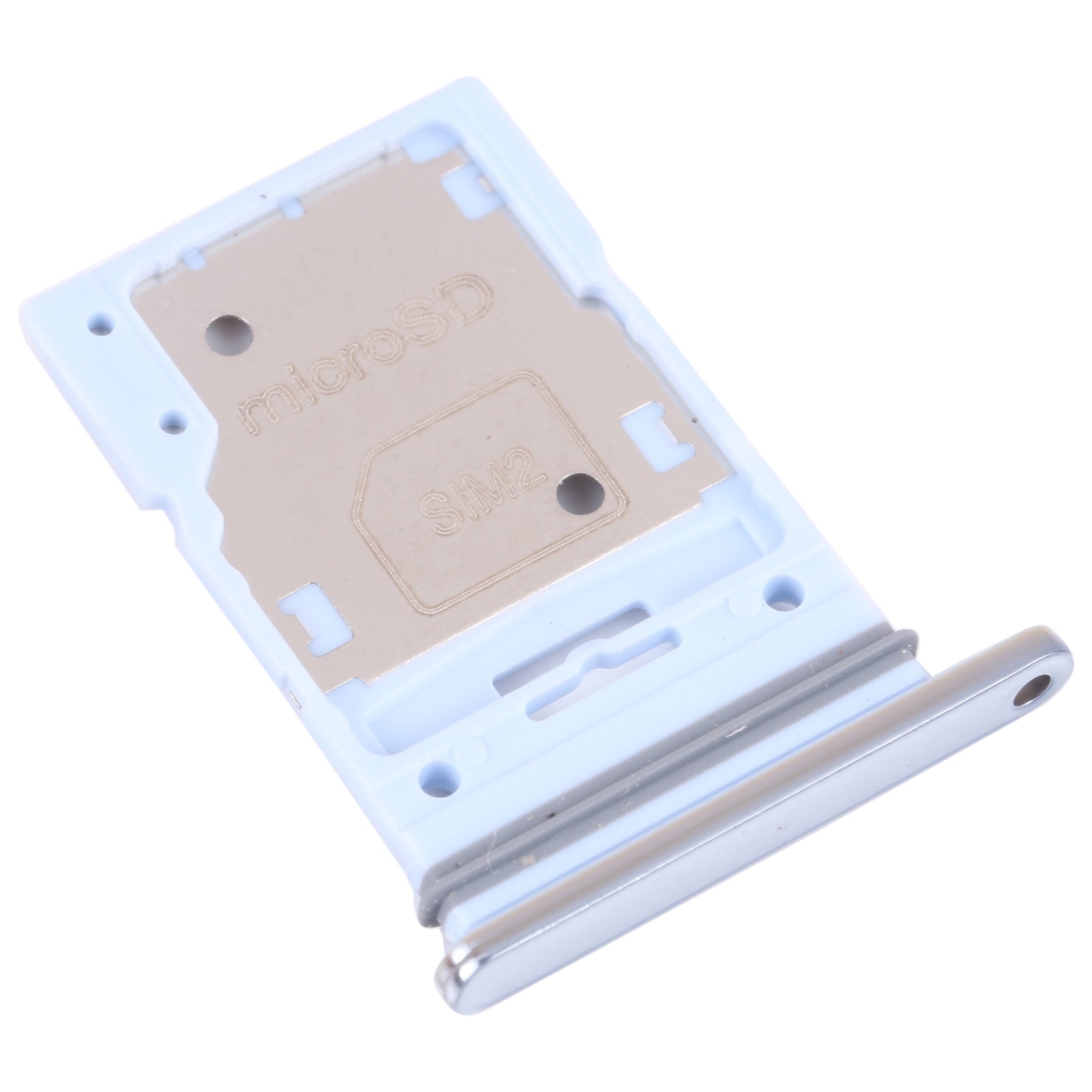 For Samsung Galaxy A53 5G SM-A536B Original SIM Card Tray + SIM Card Tray / Micro SD card tray (Blue)