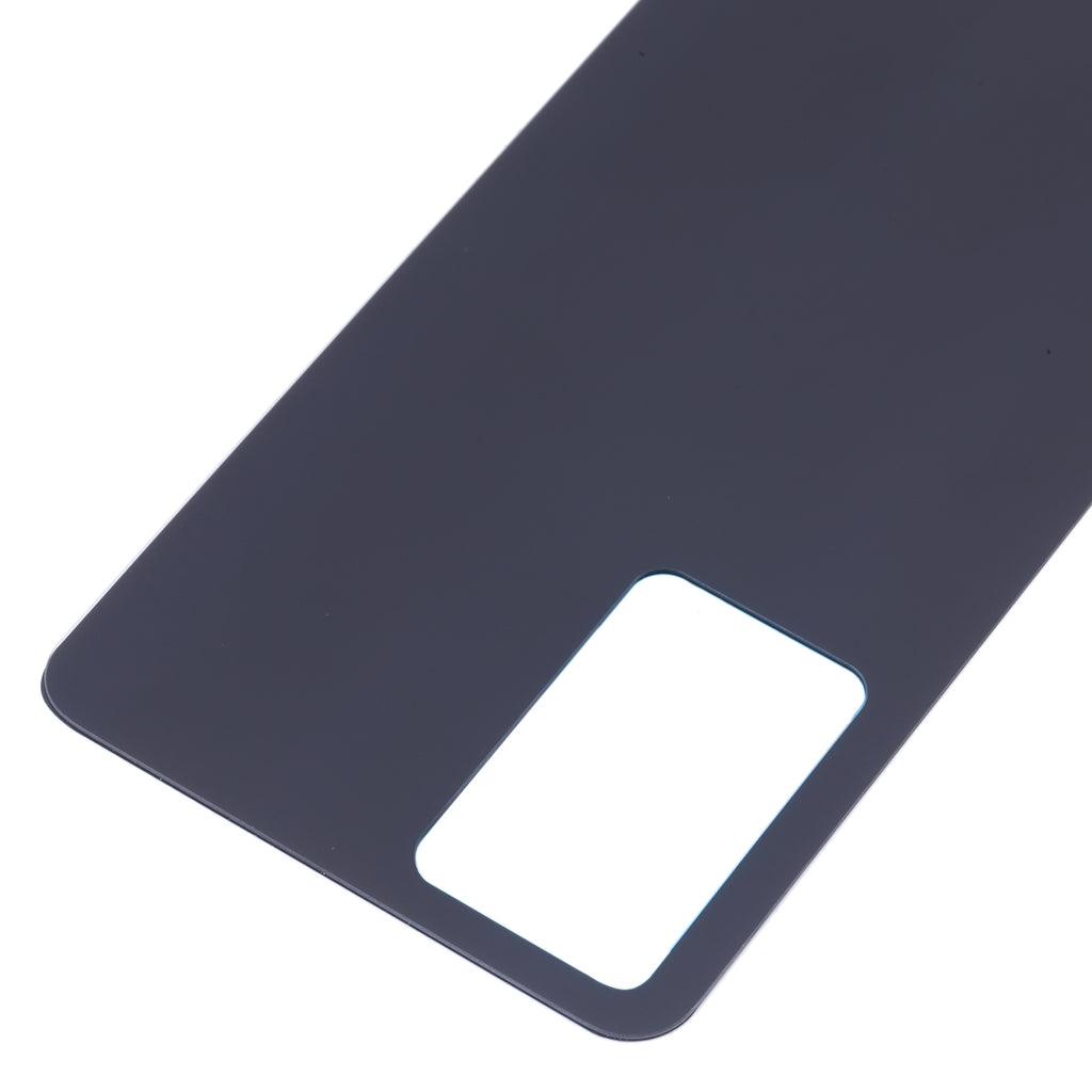 For OPPO Reno7 Pro 5G Glass Battery Back Cover (Black)