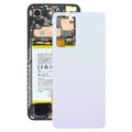 For OPPO Reno7 Pro 5G Glass Battery Back Cover (Pink)