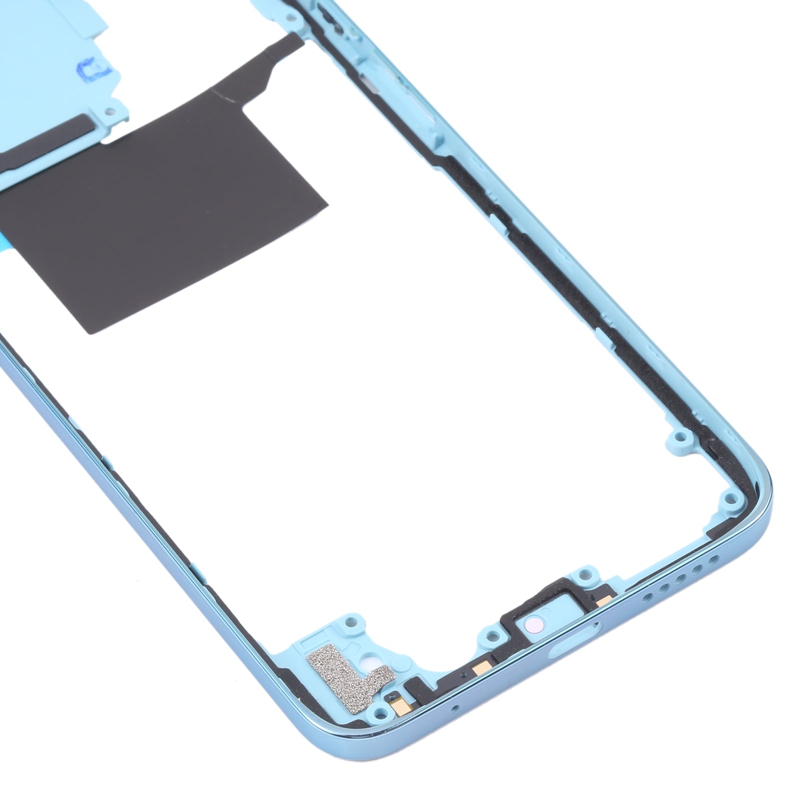 Middle Frame Bezel Plate for Xiaomi Redmi Note 11/Redmi Note 11S(Baby Blue)