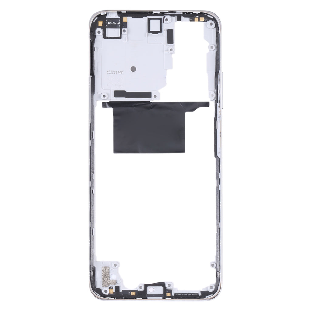Middle Frame Bezel Plate for Xiaomi Redmi Note 11/Redmi Note 11S(White)